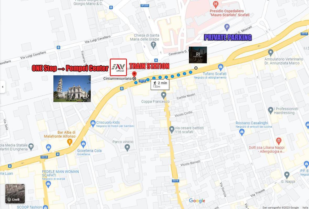 شقة Pompei Next سكافاتي المظهر الخارجي الصورة
